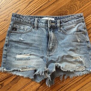 Kancan Distressed Denim Women Shorts